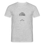 Männer T-Shirt - Specters Haare - grau