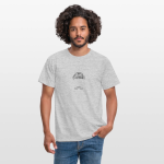 Männer T-Shirt - Specters Haare - grau – Bild 3