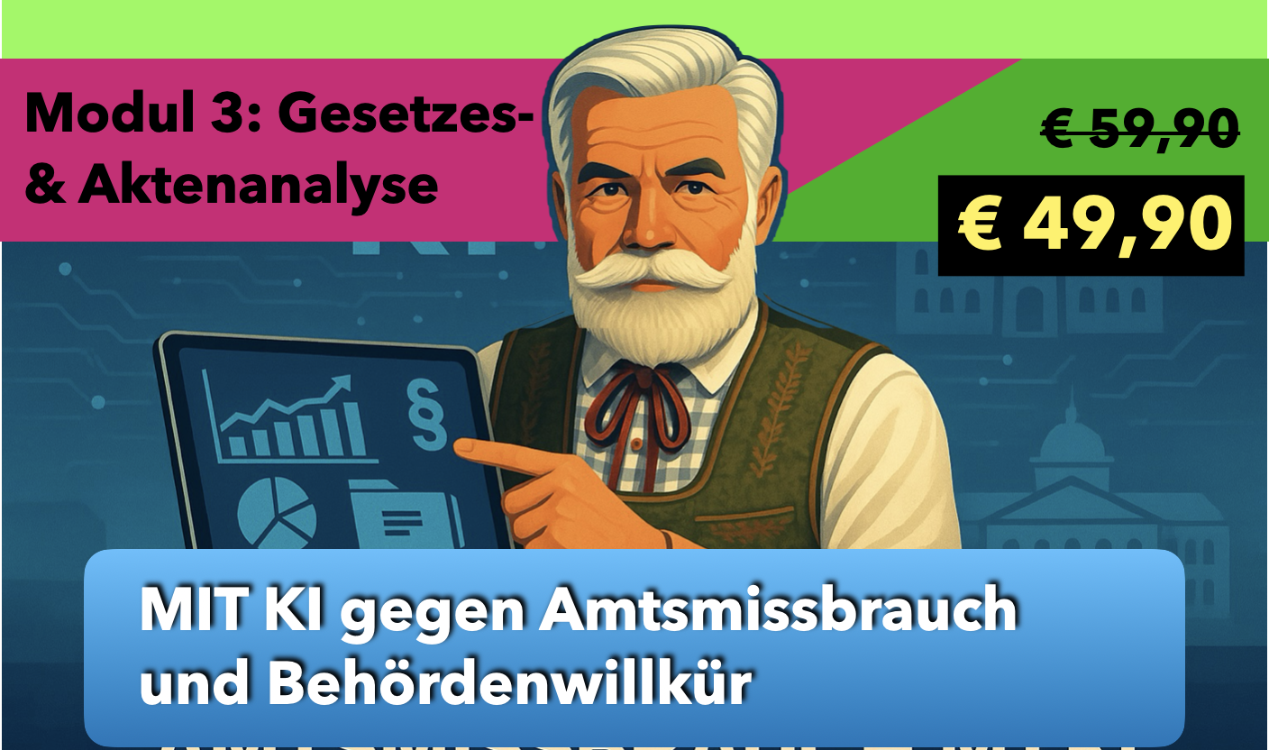 Modul 3: Gesetzes- und Aktenanalyse automatisieren