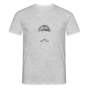 Männer T-Shirt - Specters Haare - grau