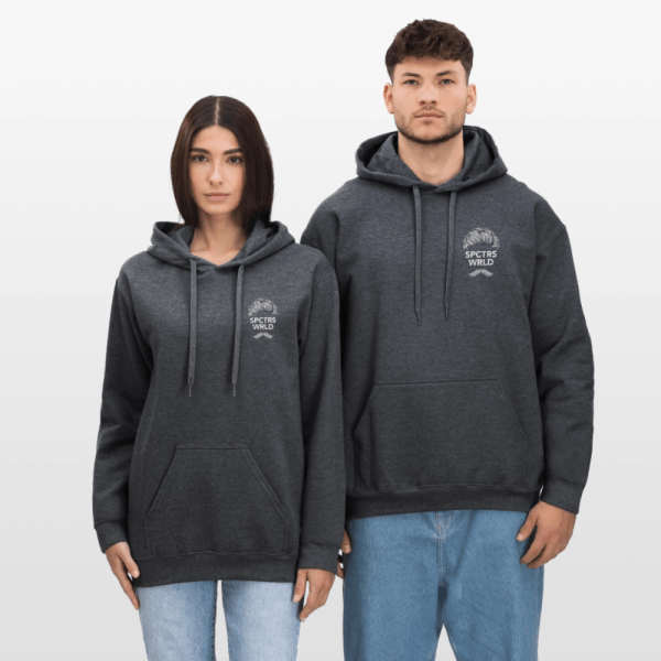 Männer Hoodie - Specters Haare - Schnurrbart – Bild 3