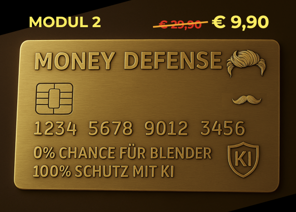 Money Defense - Modul 2: Verdeckte Strategien der Kontrolle