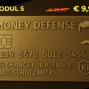 Money Defense - Modul 5: Finanzgurus, Lügenberater & der Weg zur Selbstermächtigung